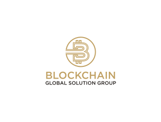 blockchain global solution group logo design by Franky.