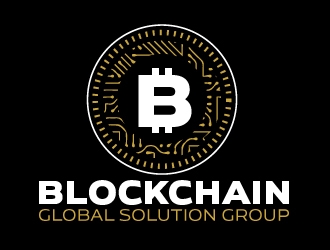 blockchain global solution group logo design by ElonStark