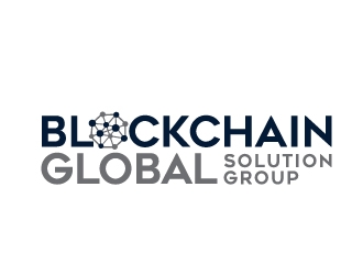 blockchain global solution group logo design by NikoLai
