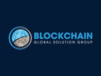 blockchain global solution group logo design by J0s3Ph