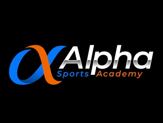 Alpha Sports Academy  logo design by DreamLogoDesign