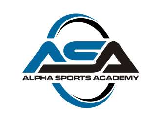 Alpha Sports Academy  logo design by rief
