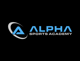Alpha Sports Academy  logo design by johana