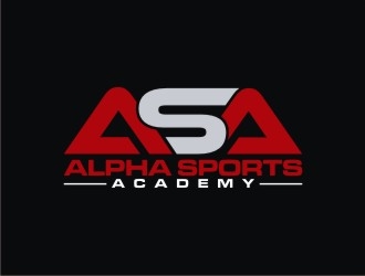 Alpha Sports Academy  logo design by agil