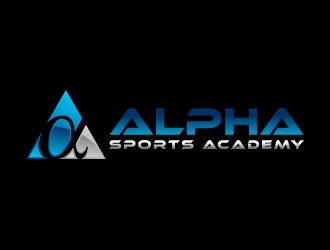 Alpha Sports Academy  logo design by J0s3Ph