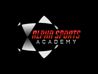 Alpha Sports Academy  logo design by nandoxraf