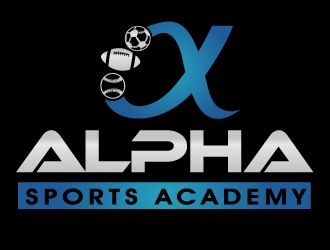 Alpha Sports Academy  logo design by PMG