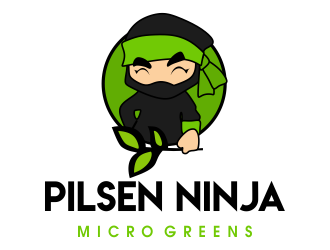 Pilsen Ninja Micro Greens logo design by JessicaLopes