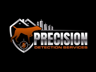 Precision Detection Services logo design by DreamLogoDesign