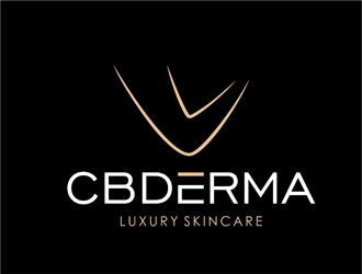 CBDerma  logo design by indrabee