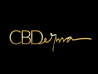 CBDerma  logo design by desynergy