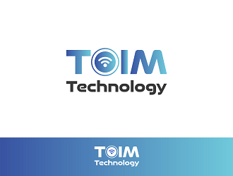 Toim Technology logo design by paredesign