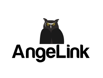 AngeLink  logo design by ElonStark