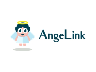 AngeLink  logo design by Razzi