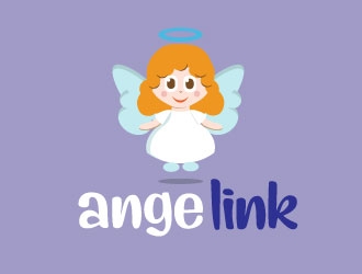 AngeLink  logo design by Suvendu