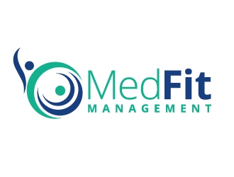Med Fit Management logo design by dasigns
