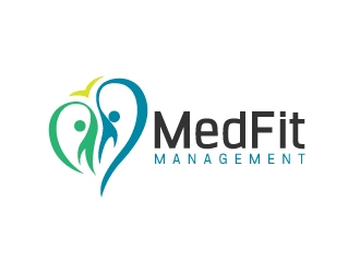 Med Fit Management logo design by dasigns