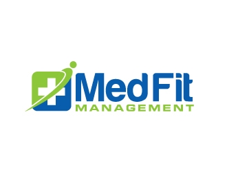 Med Fit Management logo design by ElonStark