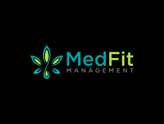 Med Fit Management logo design by kaylee