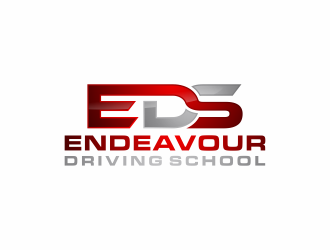 Endeavour Driving School logo design by amsol