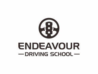 Endeavour Driving School logo design by puthreeone