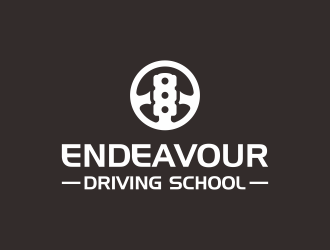 Endeavour Driving School logo design by puthreeone