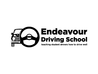 Endeavour Driving School logo design by Hansiiip