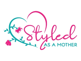 Styled as a mother  logo design by MonkDesign