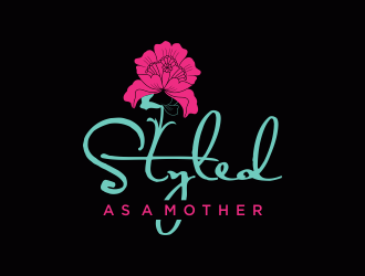 Styled as a mother  logo design by santrie