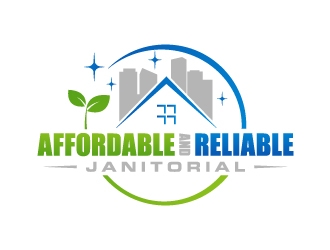 Affordable and Reliable Janitorial  logo design by JJlcool