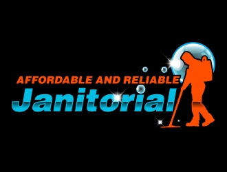 Affordable and Reliable Janitorial  logo design by uttam