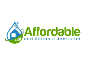 Affordable and Reliable Janitorial  logo design by ElonStark