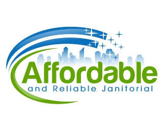 Affordable and Reliable Janitorial  logo design by ElonStark
