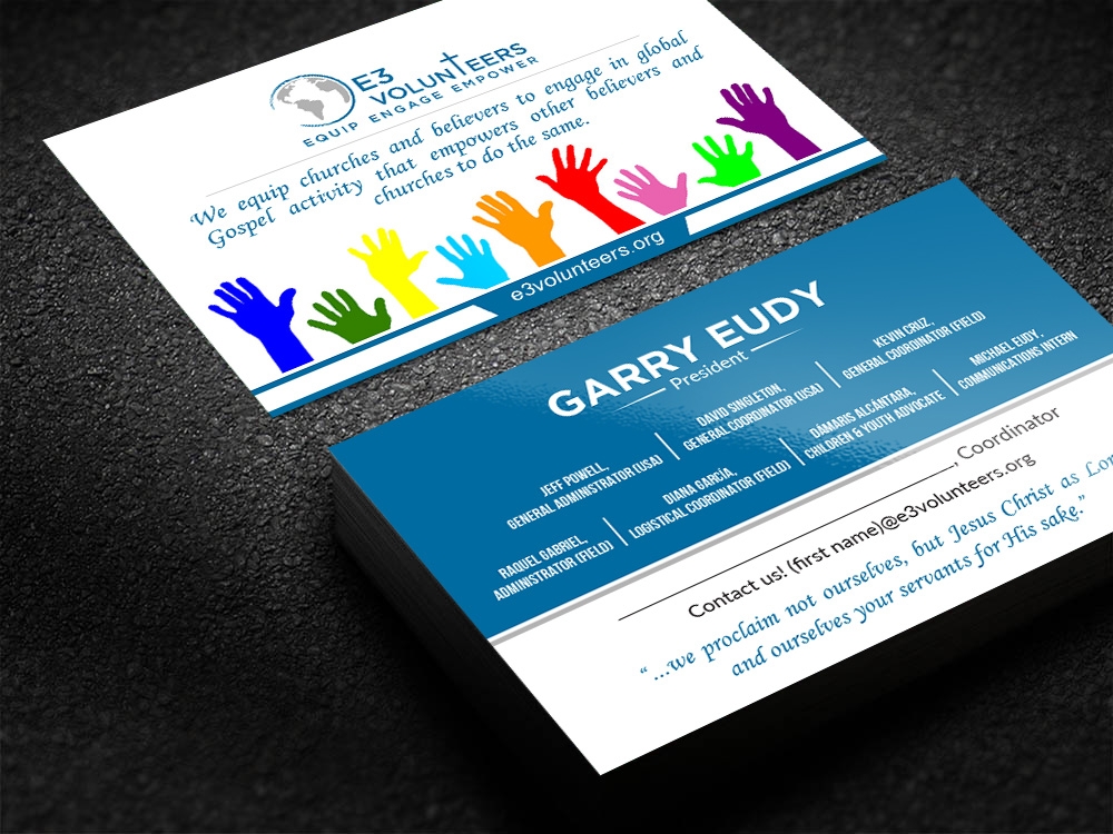 E3 Volunteers logo design by mattlyn