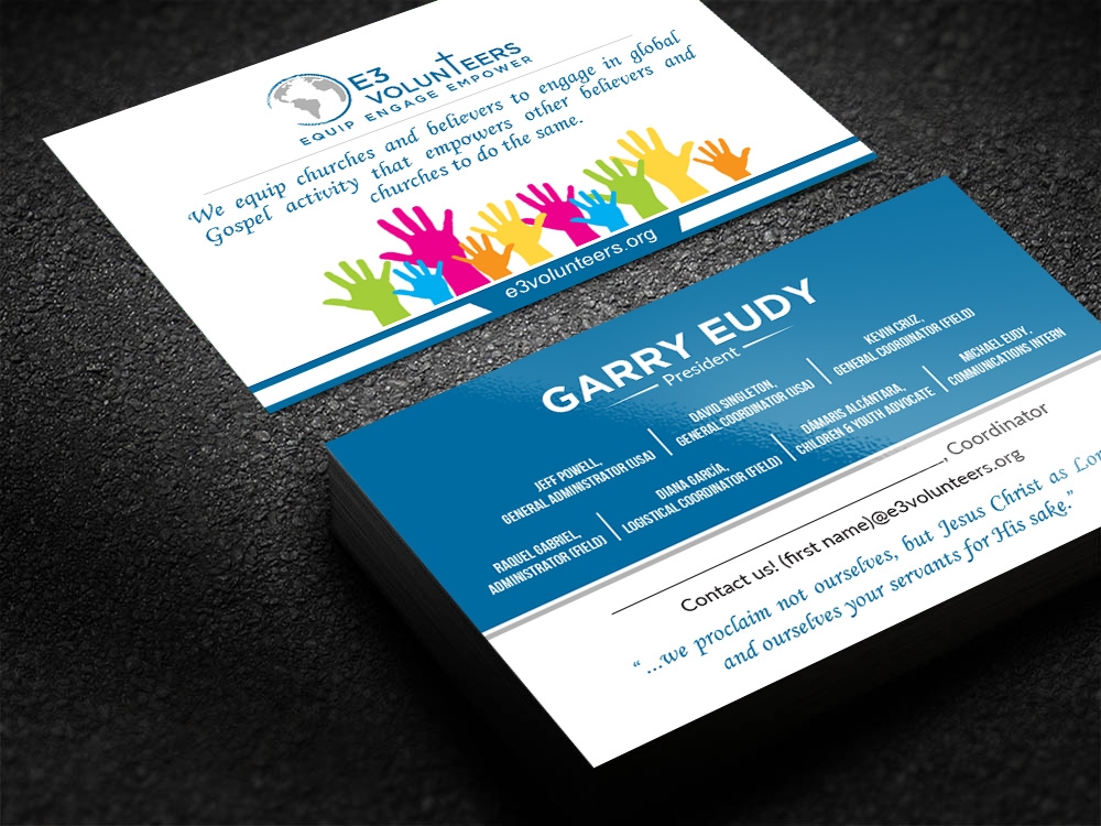 E3 Volunteers logo design by mattlyn