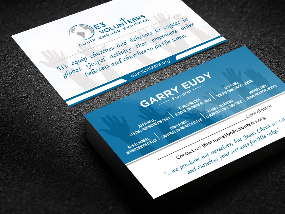 E3 Volunteers logo design by mattlyn