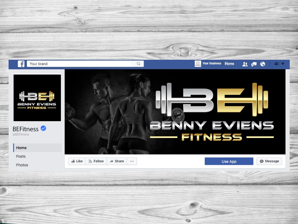 Benny Eviens Fitness  logo design by jaize