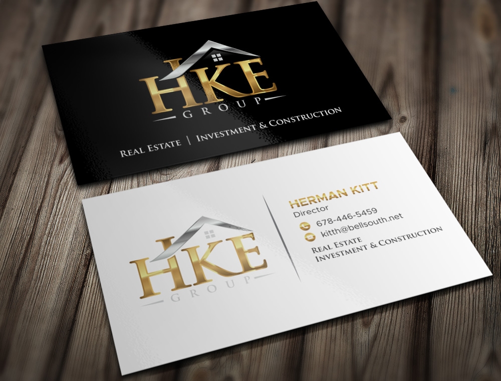 HKE Group LLC logo design by Kindo