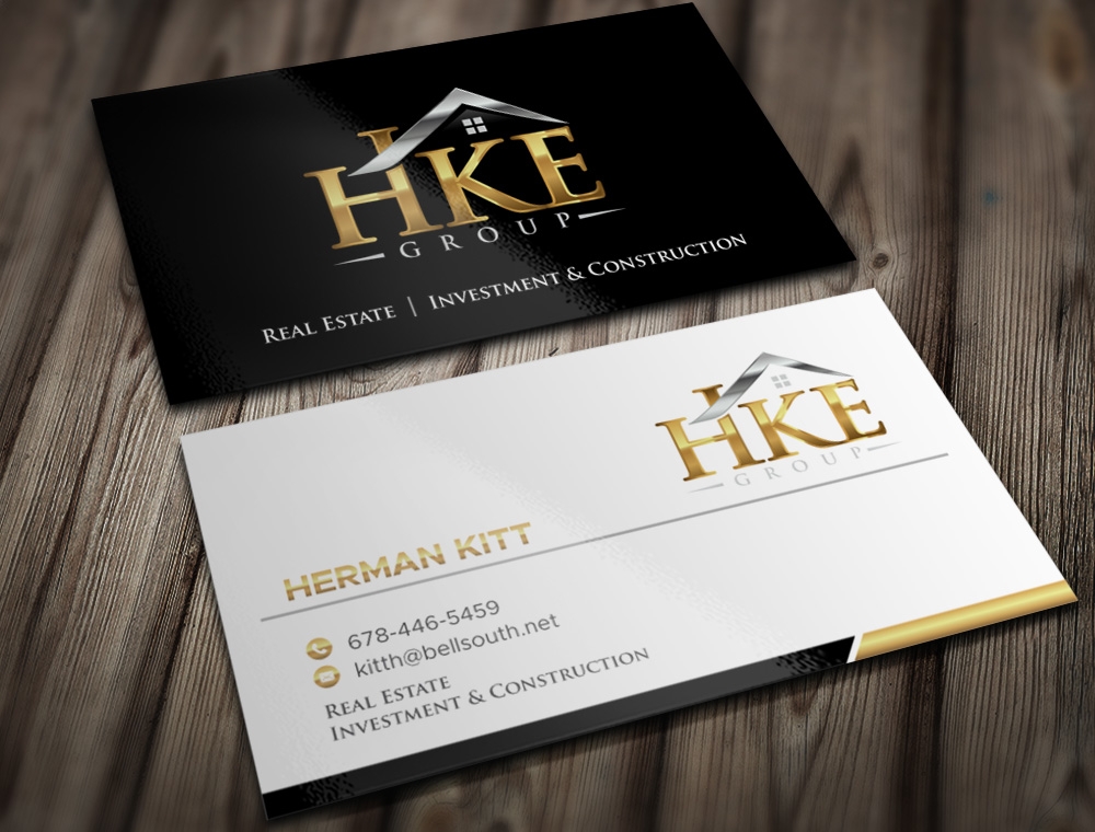 HKE Group LLC logo design by Kindo
