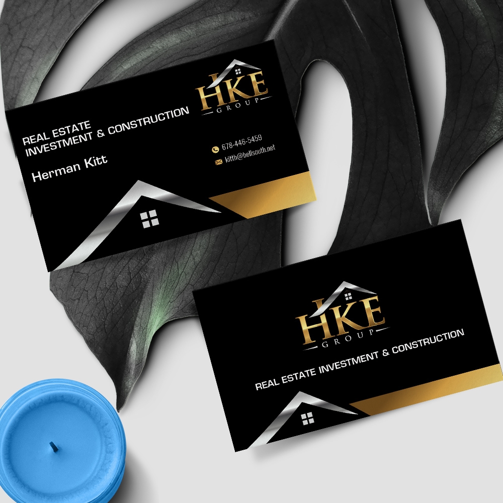HKE Group LLC logo design by DreamLogoDesign