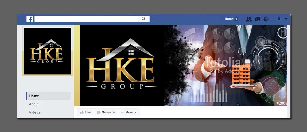 HKE Group LLC logo design by DreamLogoDesign