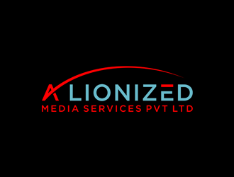 A LIONIZED MEDIA SERVICES PVT LTD logo design by ndaru
