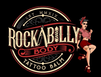 Rockabilly Body logo design by jaize