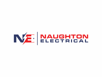 Naughton Electrical  logo design by goblin