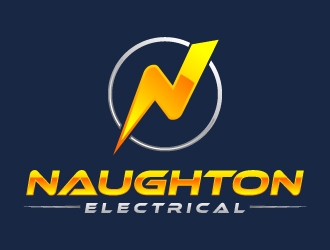 Naughton Electrical  logo design by J0s3Ph