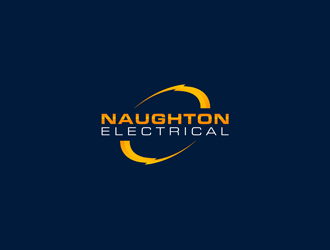 Naughton Electrical  logo design by zeta