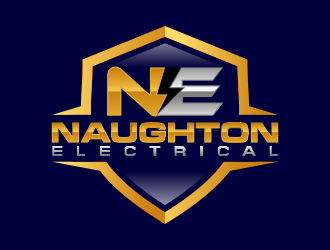 Naughton Electrical  logo design by done