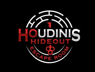 Houdinis Hideout logo design by Conception