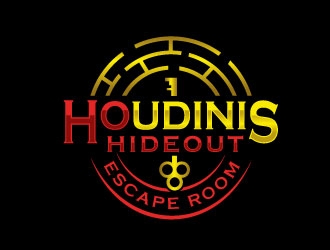 Houdinis Hideout logo design by Conception