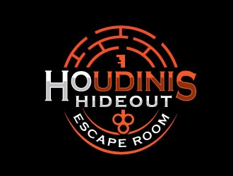 Houdinis Hideout logo design by Conception